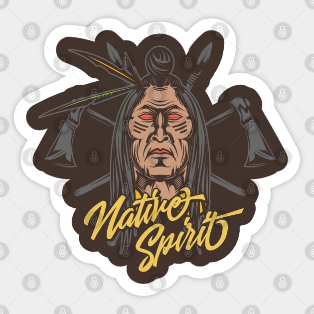 Native Spirit Sticker by Verboten